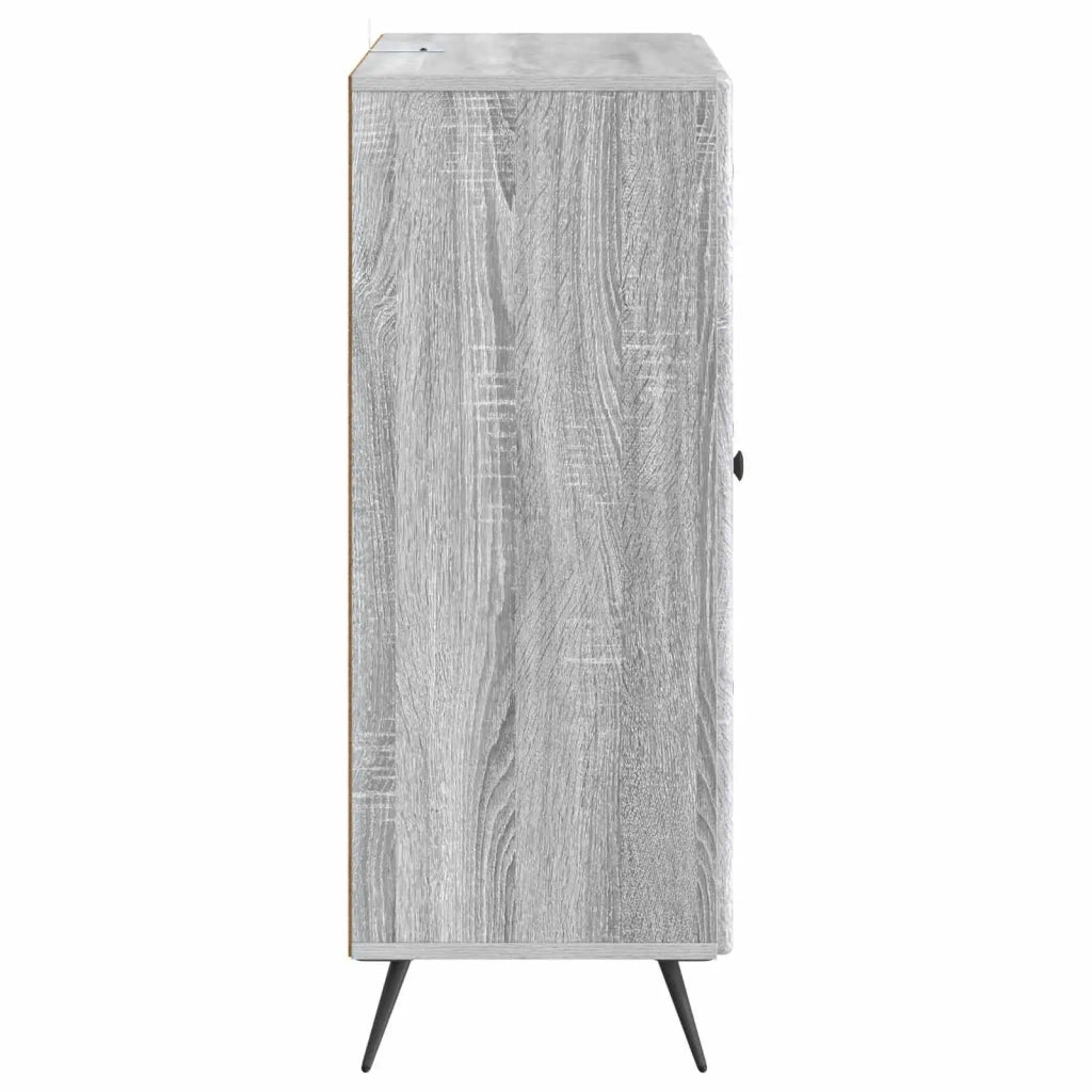 Credenza Grigio Sonoma 66 x 34,5 x 90 cm Legno ingegnerizzato