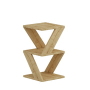 Tavolino laterale in legno "Albeni" - 30 x 30 x 50 cm - Rovere Zaffiro