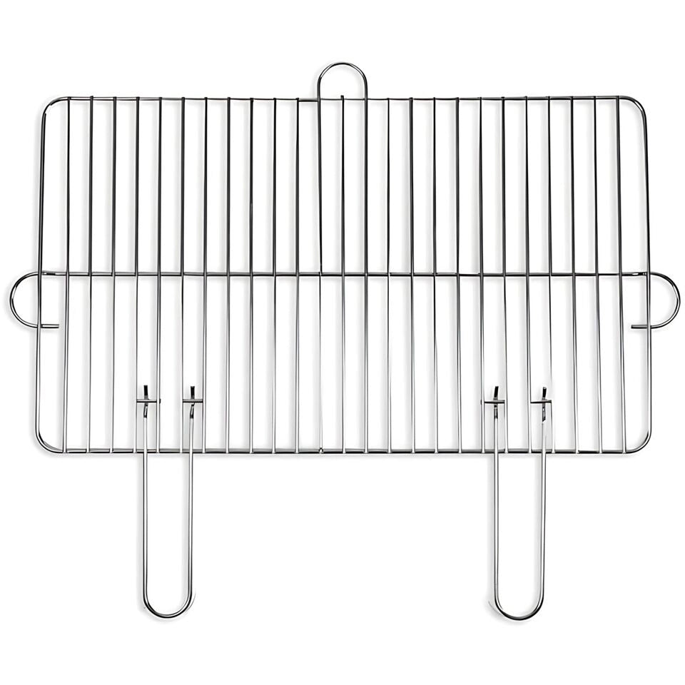 Barbecue a Carbonella In Metallo BBQ Braciere Portatile Ripiano trasportabile