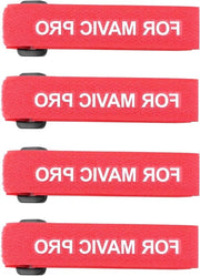 Tappetino di adesione a forma di elica per drone Mavic Air 2/Air 2S/Pro - colore rosso - 4 pezzi