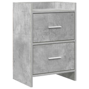 Comodini Grigio Cemento 40 x 30 x 60 cm Legno ingegnerizzato 8010969