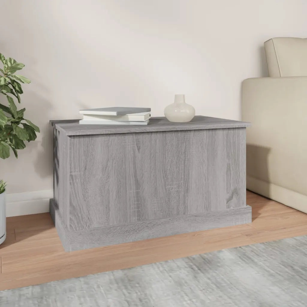 Contenitore Grigio Sonoma 70x40x38 cm Legno Multistrato 816510
