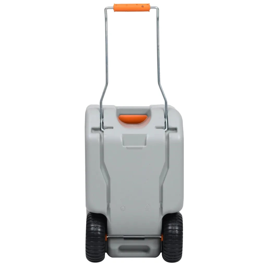 Serbatoio d'Acqua con Ruote per Campeggio 25 L Grigio CFW3384798