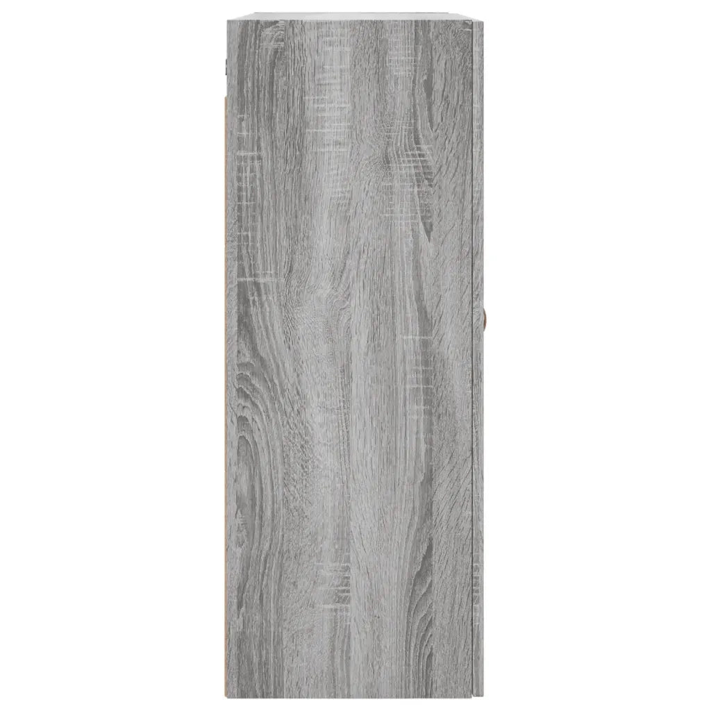 Armoire murale sonoma gris 69,5x34x90 cm