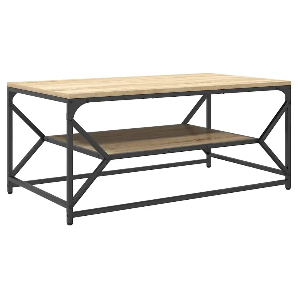 Tavolino da salotto Rovere Sonoma 90 x 50 x 40 cm 868232