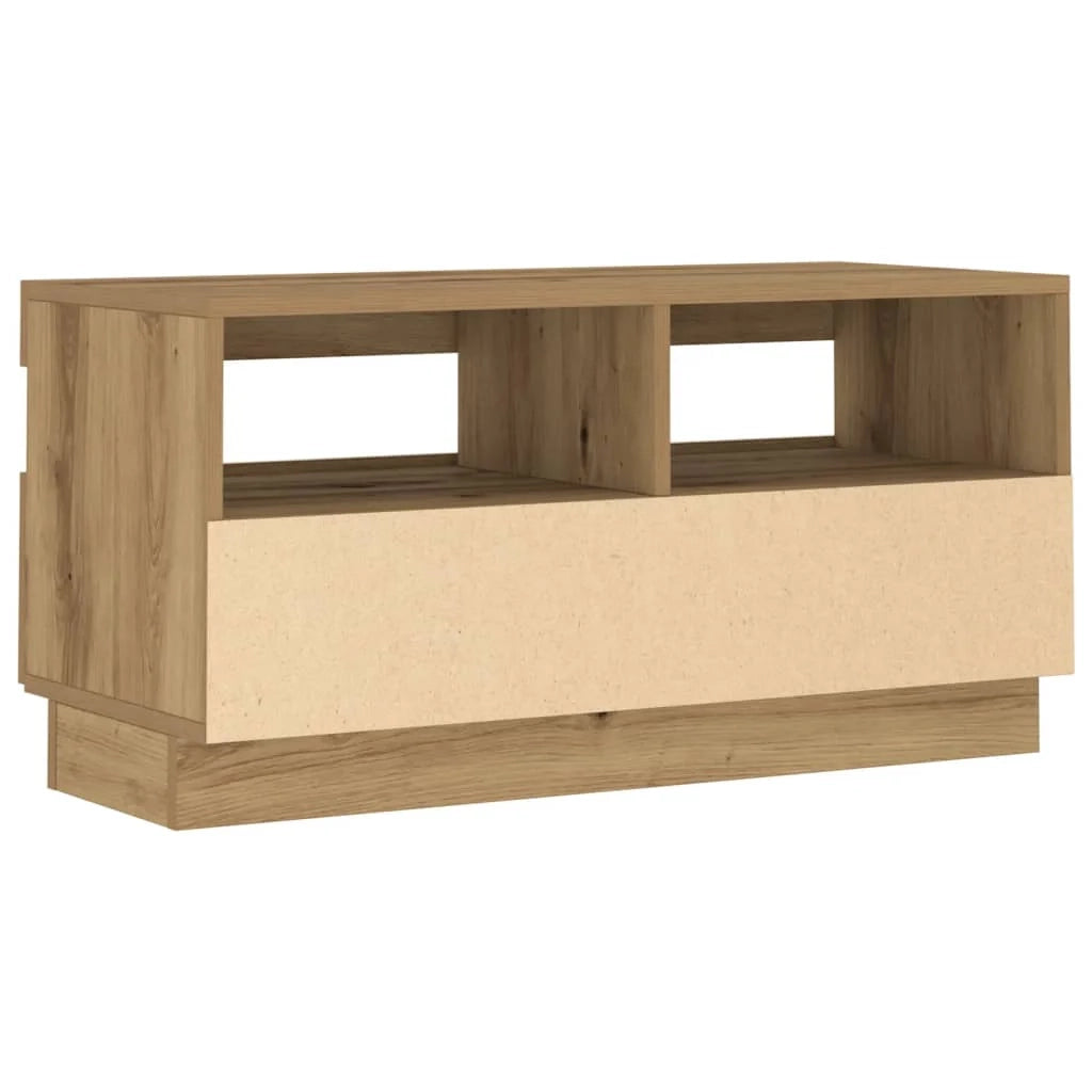Mobile TV multimediale mensola TV credenza mobile TV sala da pranzo soggiorno camera da letto con luci LED rovere ingegnerizzato lavorato a mano rovere artigianale 02_0026705