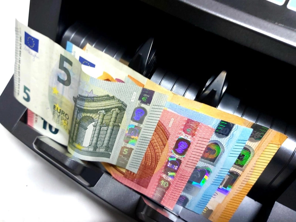 CONTA BANCONOTE MISTE VERIFICA SOLDI FALSI RILEVA VALORIZZATORE AGGIORNABILE CON USB - ZENCOCCO