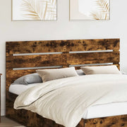 Testiera-Testata-Testiera Decorativa Rovere fum¨¦ 180 cm Legno multistrato 884671