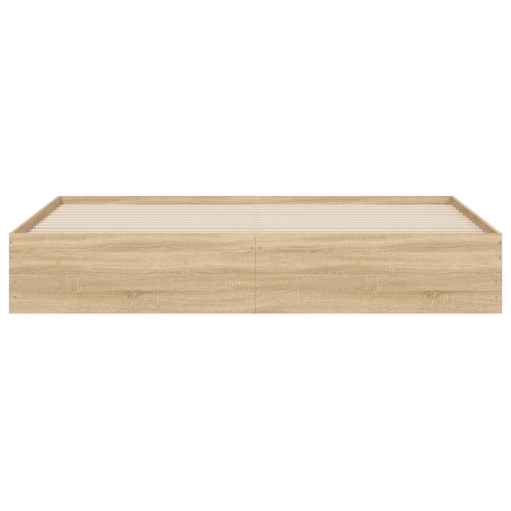 Giroletto Cassetti Rovere Sonoma 200x200 cm Legno Multistrato 3207247