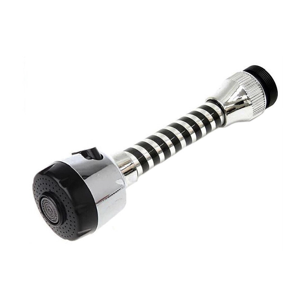 Trade Shop - Rompigetto Aeratore Rubinetto Lavello Doccetta Prolunga Flessibile 2 Getti 87175 -