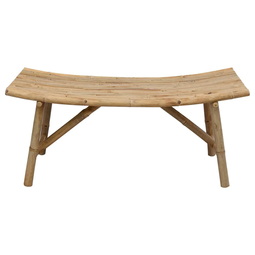 Panchina da giardino Naturale 110 x 45 x 50 cm Bambù 42028234