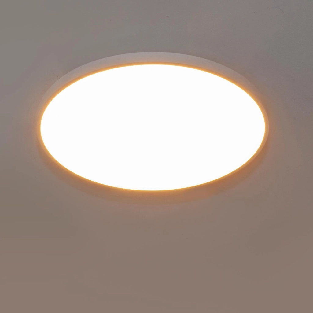 Plafoniera LED slim tonda da esterno elegante impermeabile da 42W luce calda naturale fredda soffitto bagno balcone terrazza