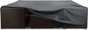 Copertura per mobili da giardino, copertura per tavolo da giardino, copertura impermeabile, sacco di protezione per mobili da giardino, 242 x 162 x 100 cm