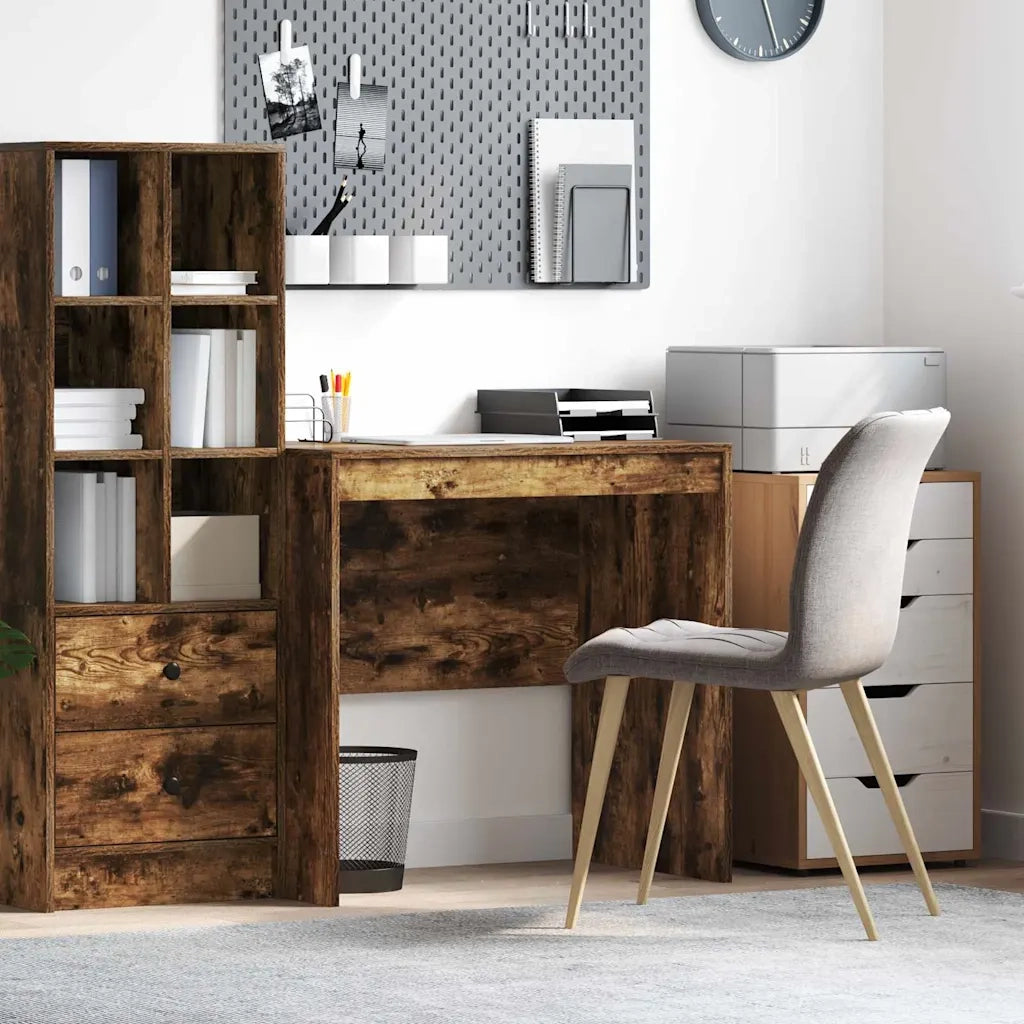 Scrivania Rovere fumé 80 x 50 x 76 cm 869430
