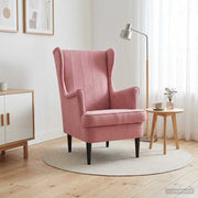 Poltrona Rosa Velluto 42029940