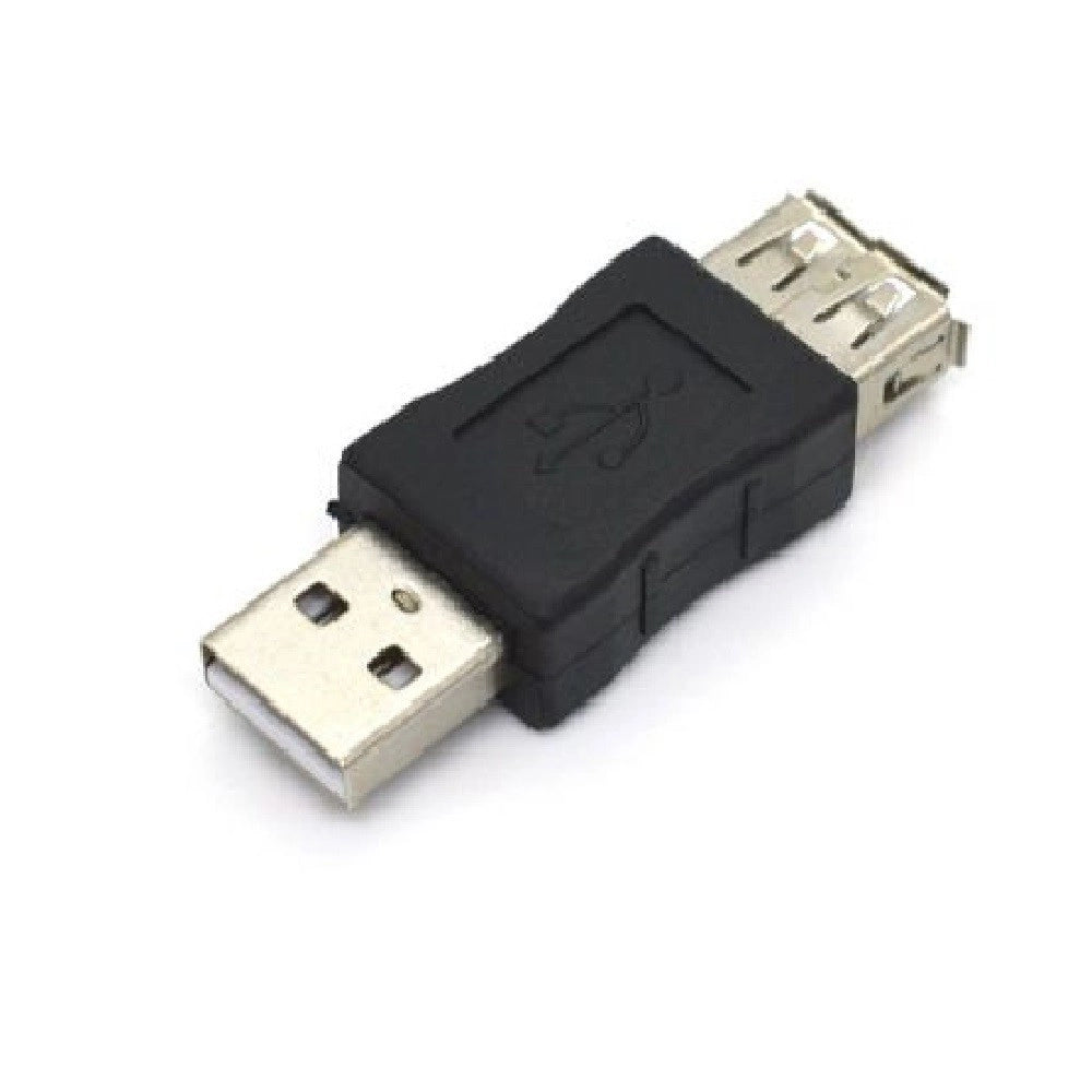 Trade Shop - Connettore Dati Adattatore Usb Maschio-usb Femmina Presa Accoppiatore Cavo C-060 -