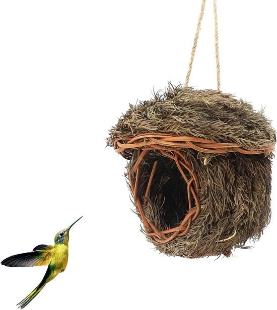 Casa da uccello appeso - Ciotola per il cibo degli uccelli per piccole specie in giardino
