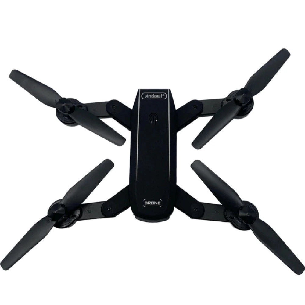 Trade Shop - Drone Wifi 2,4 Ghz Fpv Pieghevole Sky69 Con Fotocamera 720p Lama Ventola A Led -