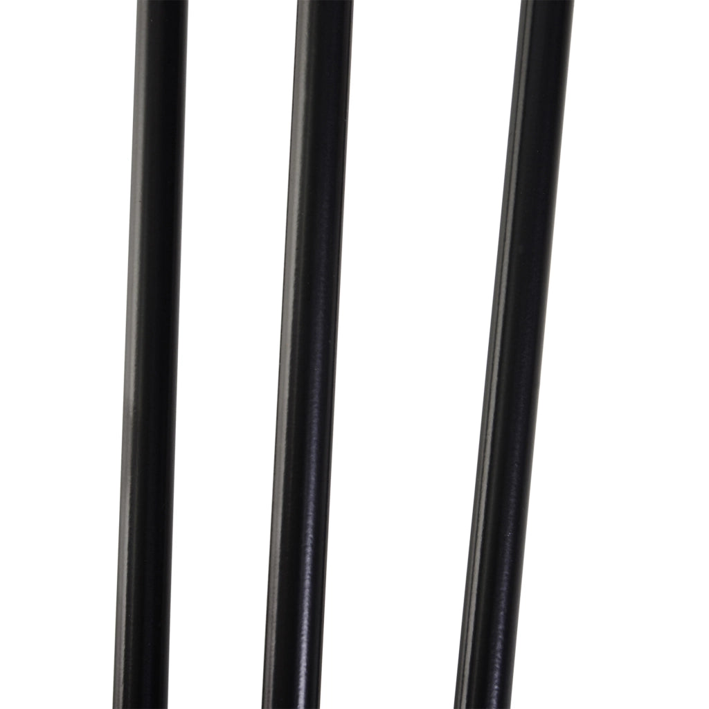 Gambe per Tavolo ¨C zephmum ¨C Nero, Stile Industriale, 12x12x71 cm