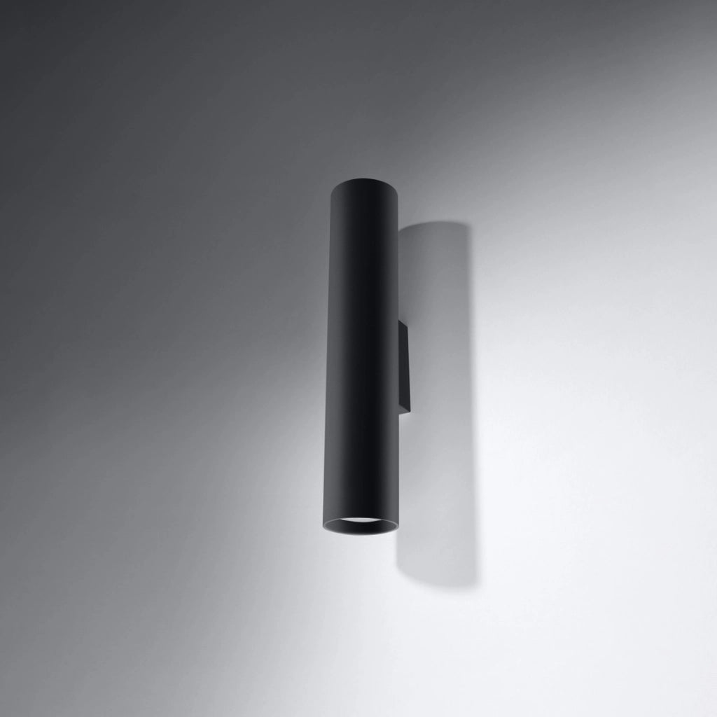 Applique MODENO 2 luci nera metallo GU10 Pure Lume PU.0330