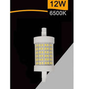Trade Shop - Lampadina Led R7s 12 Watt 1320 Lumen Luce 3000k 6500k 4000k Sparac-r7s-12w-002 - -bianco Freddo      -
