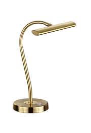 Lampada da scrivania Curtis oro Trio LED 4W dimmer