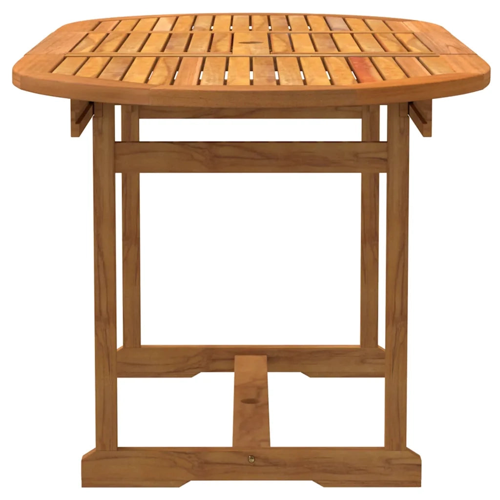 Set Pranzo da Giardino 5pz Legno Massello di Acacia e Textilene 3279266