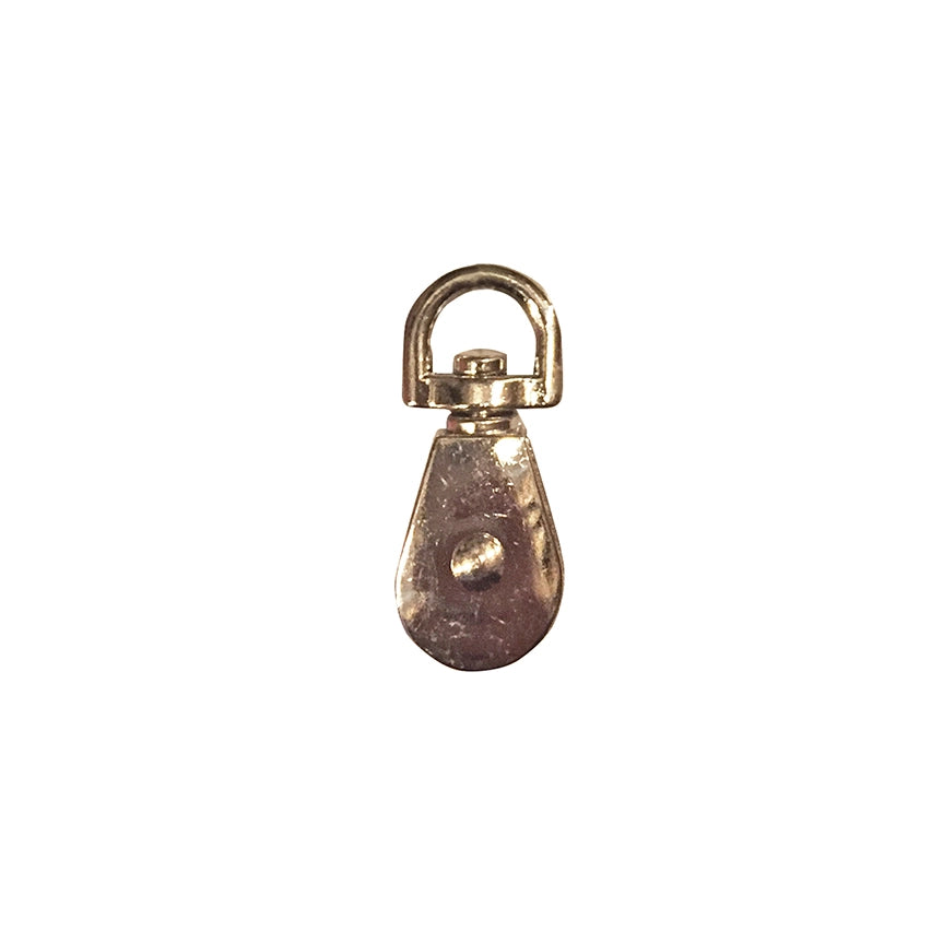 Carrucola a 1 gola in ottone Ã˜ 40 mm.