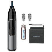 Philips Rifinitore Peli Naso Orecchie Serie 3000 NT3650-16 Acciaio Inox