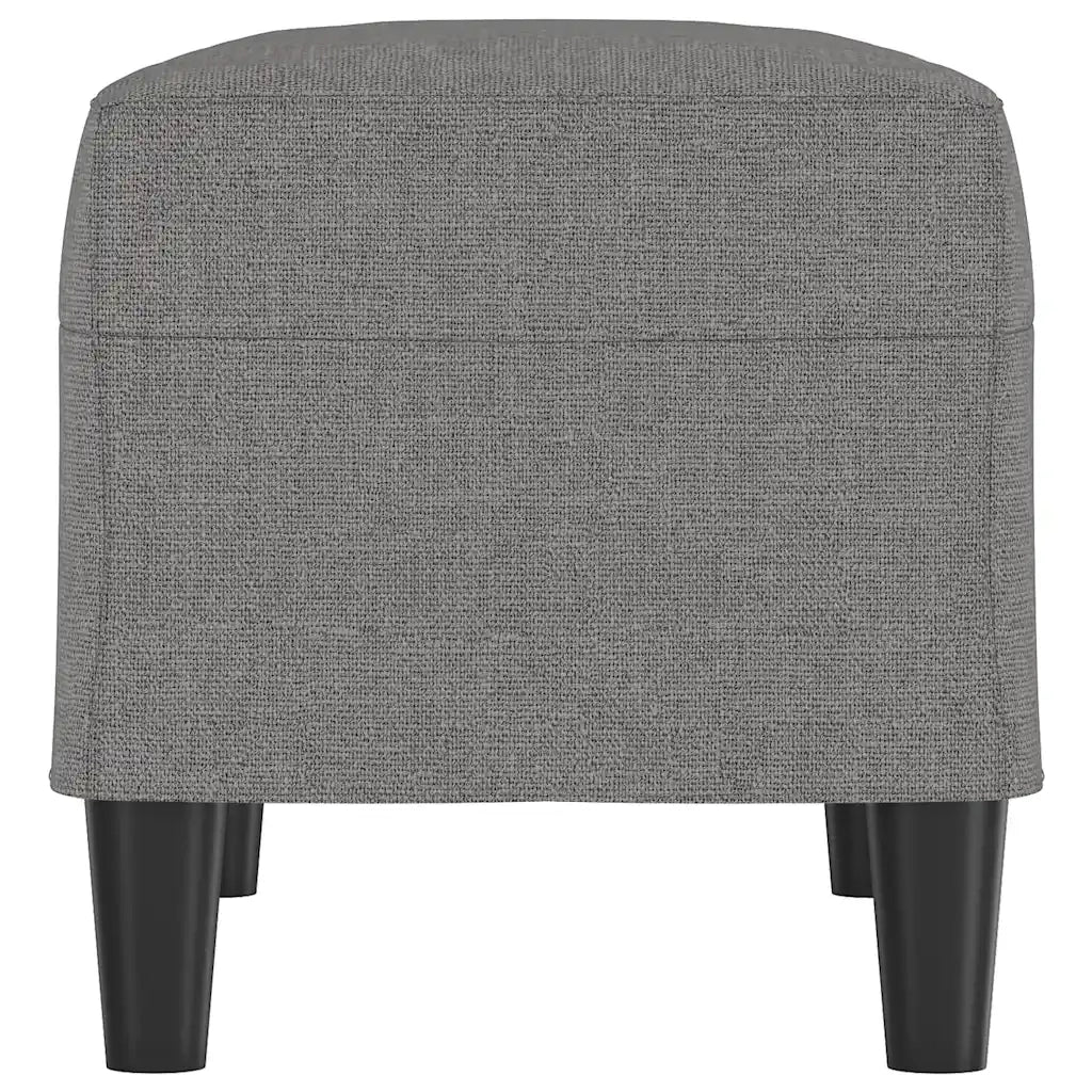 Panca Grigio Scuro 70x35x41 cm in Tessuto