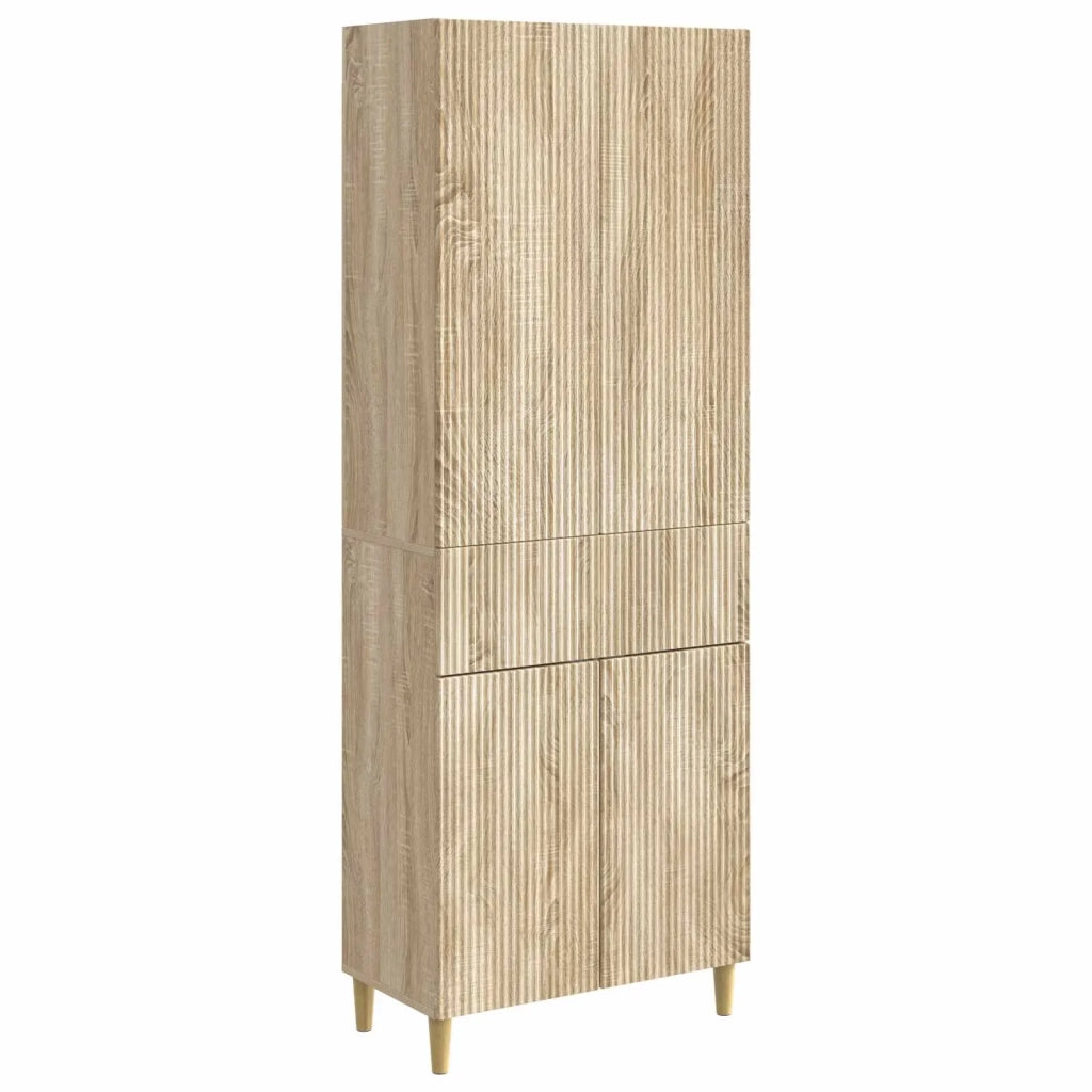 Set di armadi 2 pcs 66 x 34,5 x 90 cm Legno ingegnerizzato