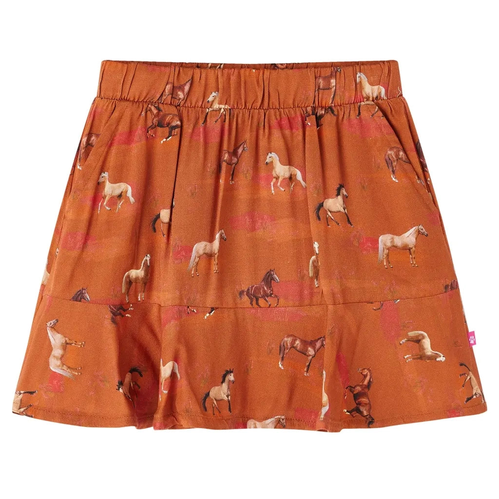 Gonna da Bambina Cognac 128cod mxl 108249