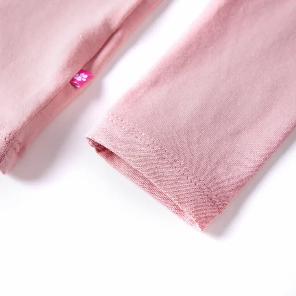 Maglietta per Bambini a Maniche Lunghe Rosa Chiaro 104 13630