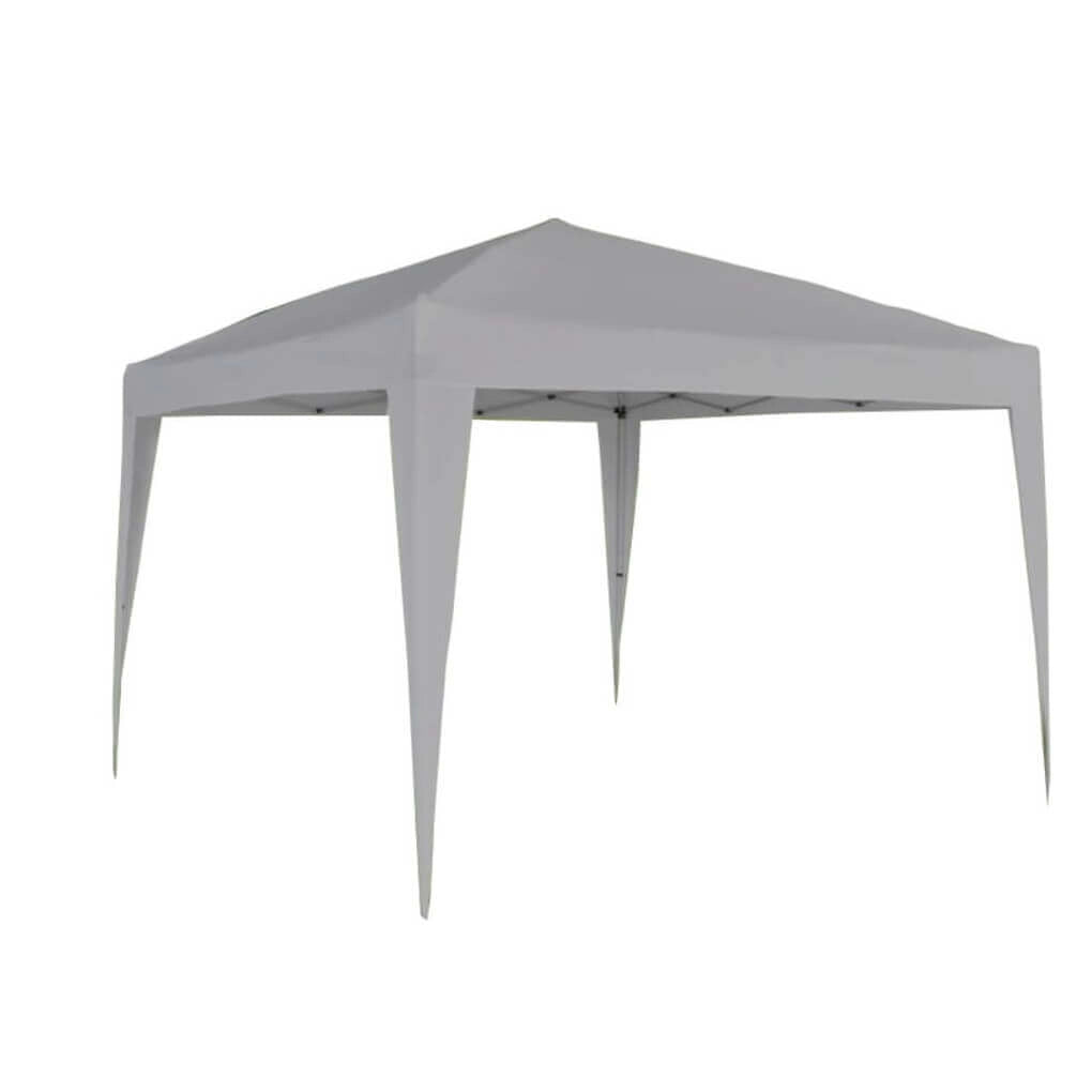 Gazebo Pieghevole con sacca protettiva 3x3 in acciaio poliestere - CHESLEY