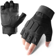 Maniche tattiche outdoor per uomini e donne - Maniche senza dita - Maniche per bicicletta outdoor - Adatte per sport all'aperto, motociclette, biciclette, allenamento, fucili di paintball, tiro, caccia, escursioni (L)