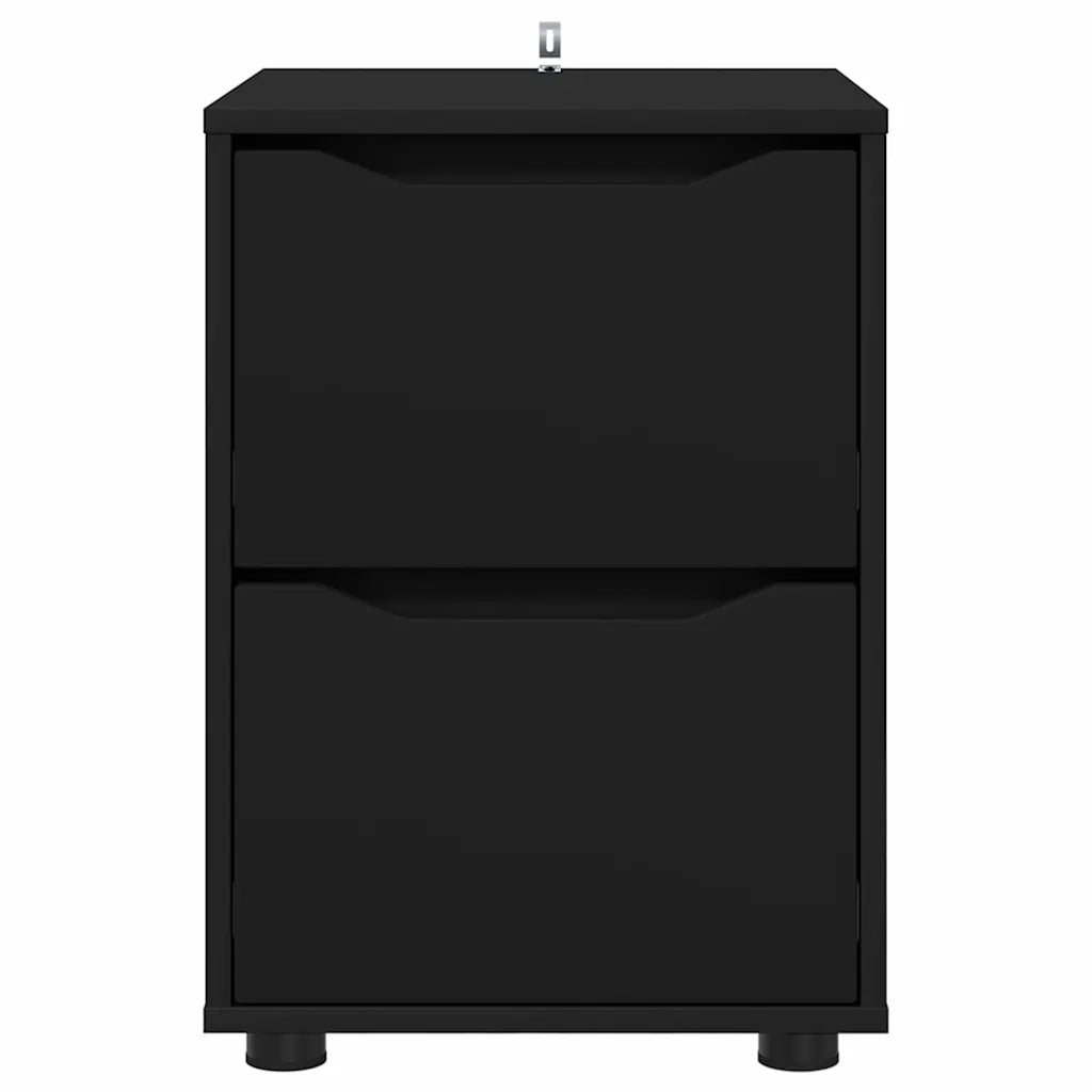 Armadio Nero 40 x 48 x 57 cm Legno multistrato