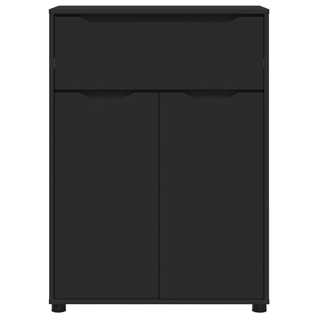 Mobile da Bagno Nero 72,5 x 36,5 x 100 cm Legno multistrato 888768
