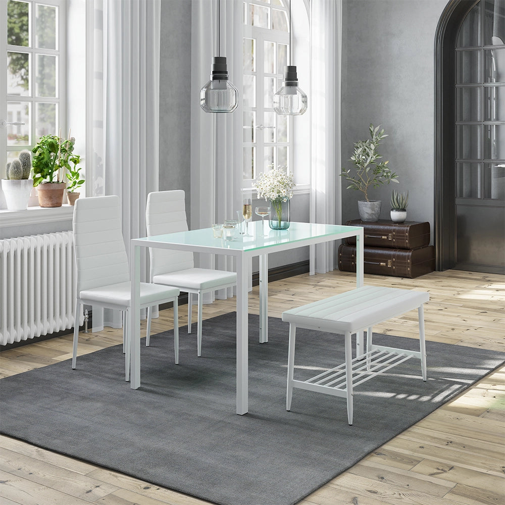 Vicco Panca Bianco 85 x 35 cm