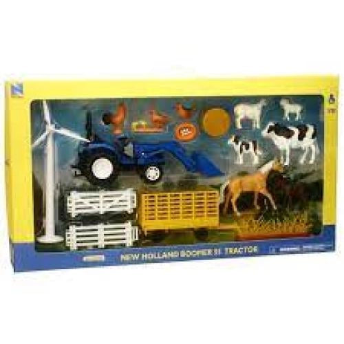 New Hooland Boomer 55 Tractor Playset