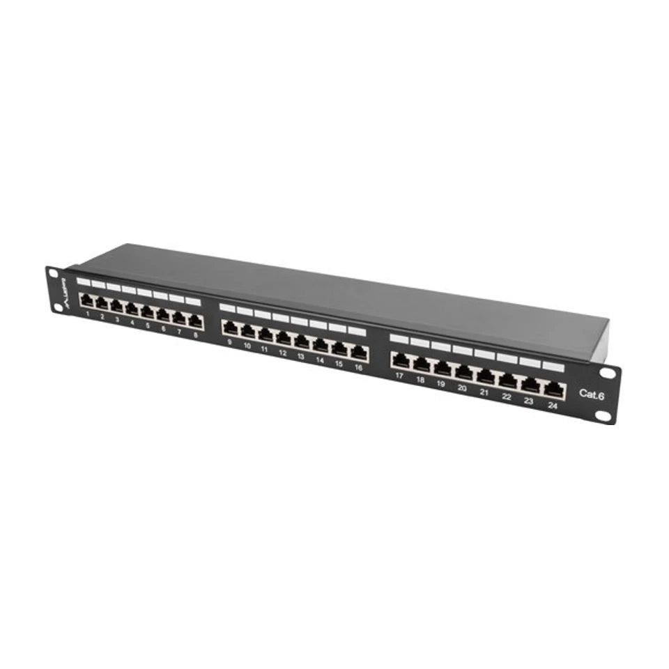 Pannello di patch Lanberg PPS6-1024-B 1U