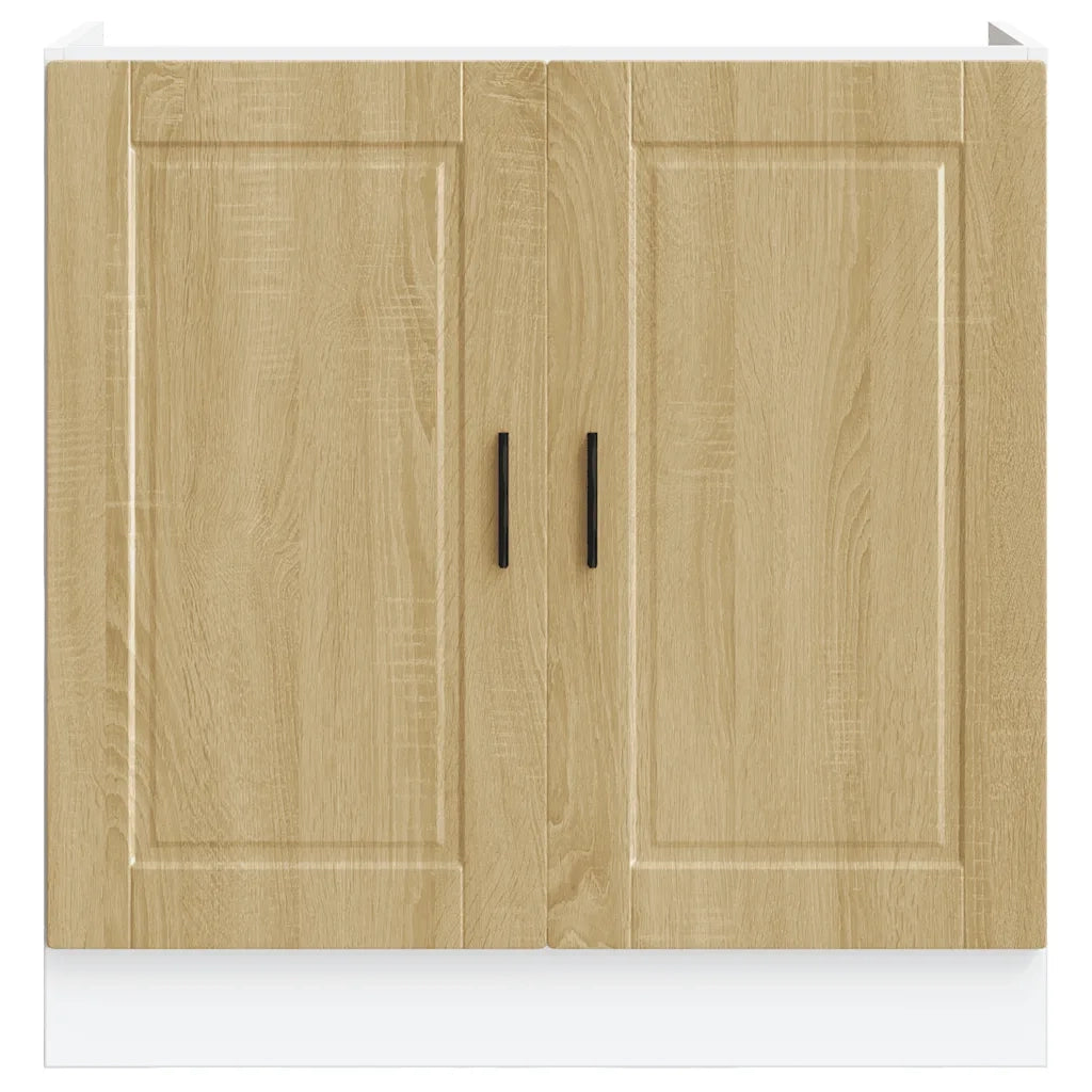 Mobile base lavello Porto Rovere Sonoma 80x46x81,5cm Truciolato 853930