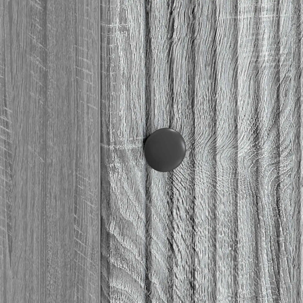 Armadio da Notte 2 pcs Grigio Sonoma 43 x 34,5 x 50 cm 893888