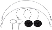 Kit di Bloccaggio Pin per Capotto Motore - 2 Pezzi - Alta Qualità in Alluminio CNC-Billet - Protezione da Vibrazioni - Installazione Facile - Protezione Anticorrosione - Blocco Capotto Motore