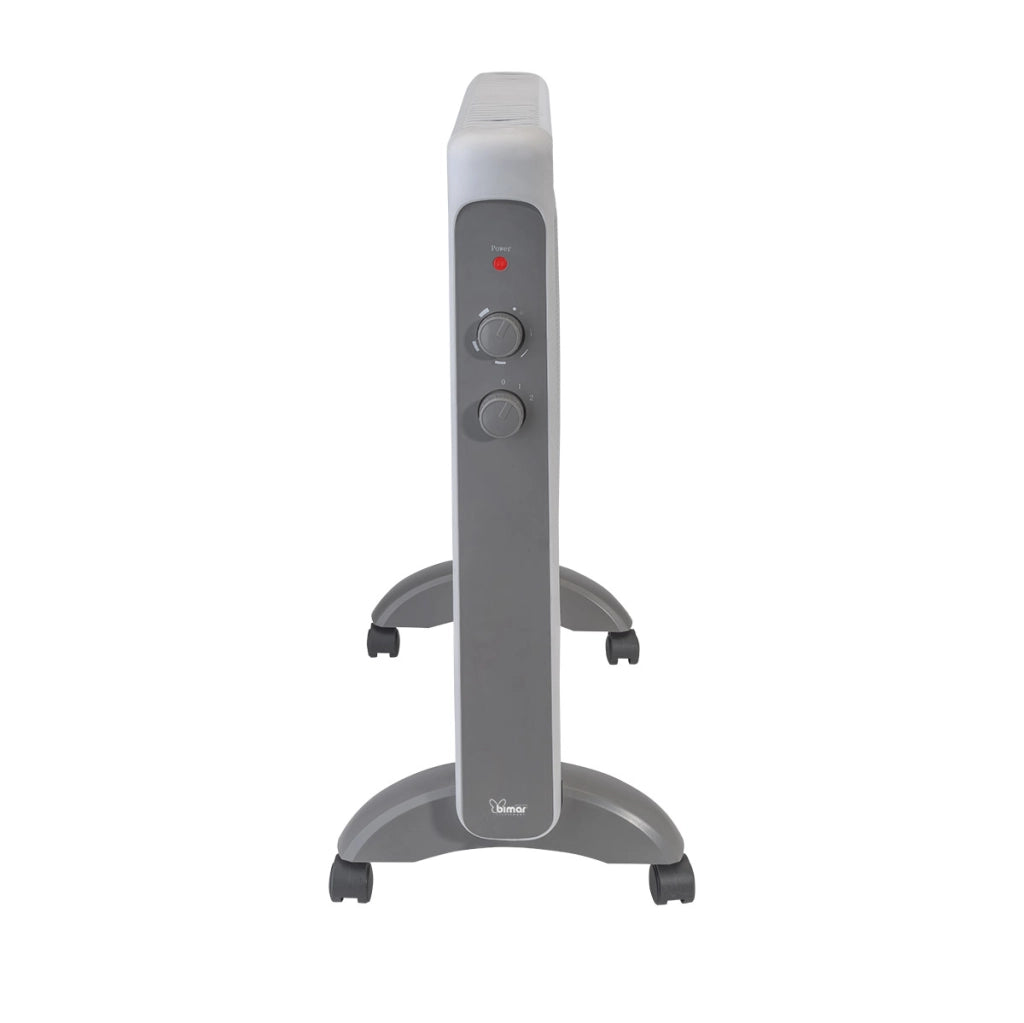 Bimar Termoconvettore HC515 2000W 2 Potenze Termostato Silenzioso Trasportabile