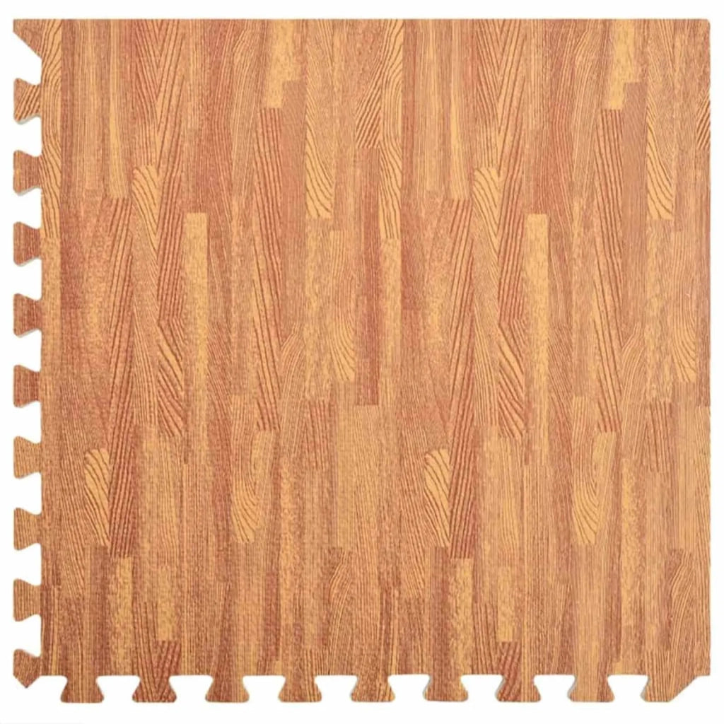 Tappetino per piscina 24 pcs legno 8,64 ㎡ Schiuma EVA