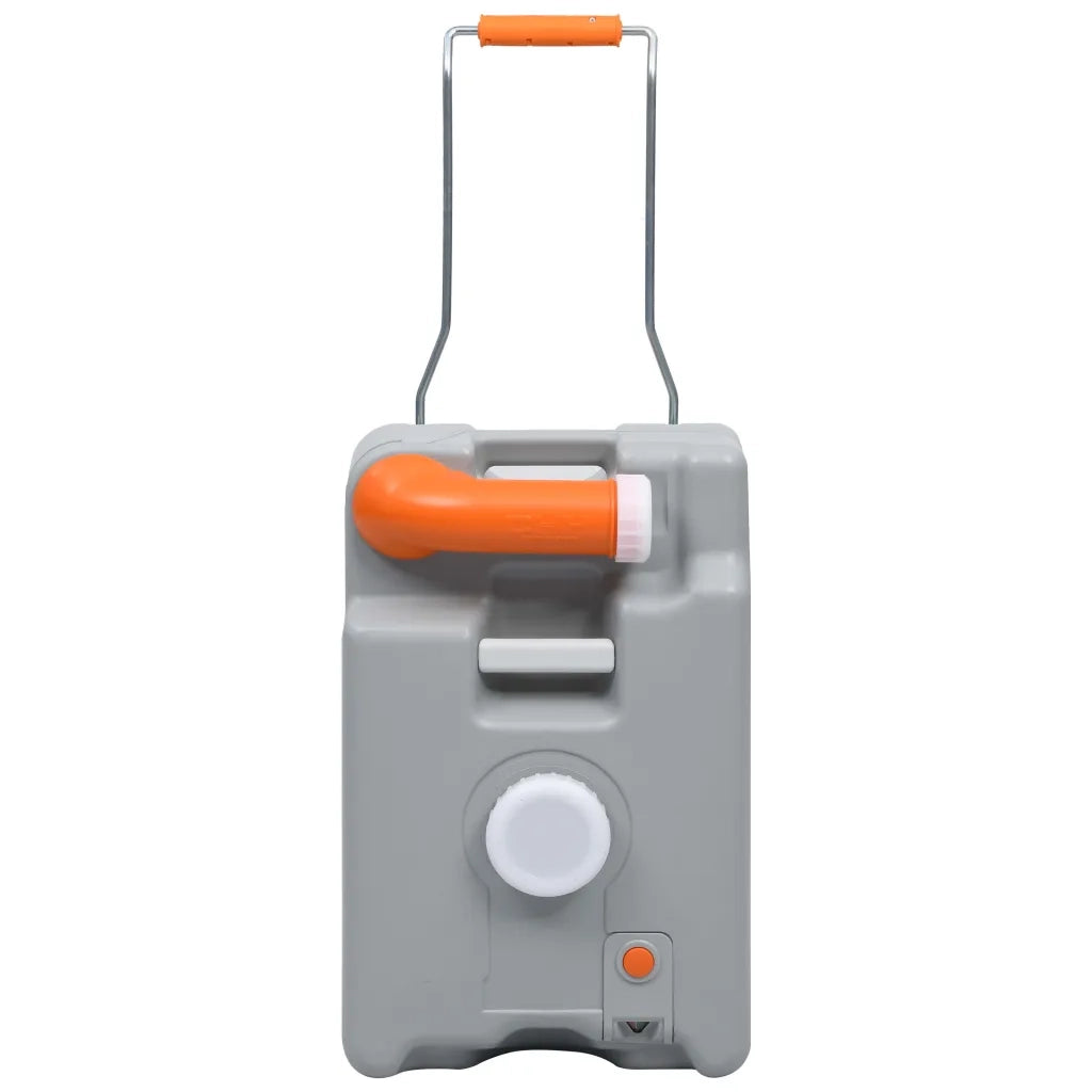 Serbatoio d'Acqua con Ruote per Campeggio 25 L Grigio cod mxl 65703