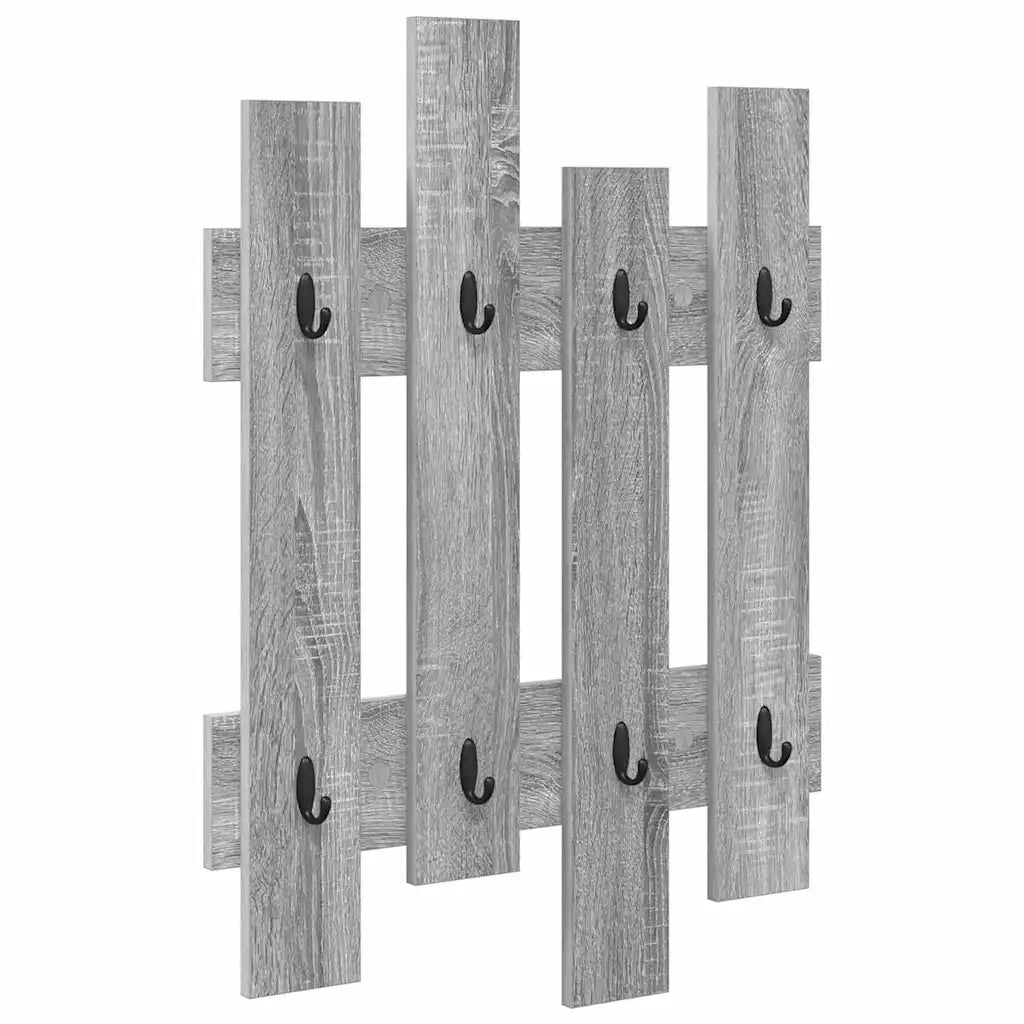 Appendiabiti a muro Grigio Sonoma 60 x 3 x 82 cm CFW6554951