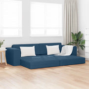 Divano letto Blu navy 245 x 78 x 77 cm Tessuto 4106722