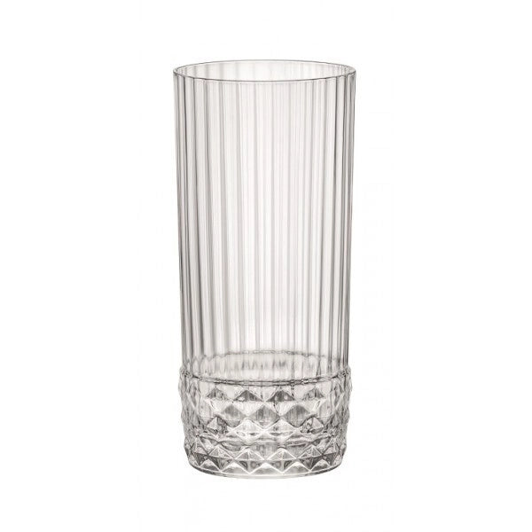 Set 4 Bicchieri america 20s in vetro vintage cooler bormioli