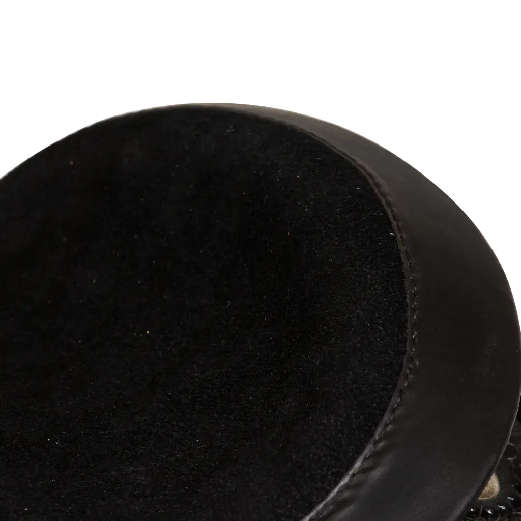 Sella Western Testiera e Pettorale in Vera Pelle 12" Nero cod mxl 68809